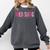 Med Surg Nurse Appreciation Nursing School Graduation Women Comfort Colors Sweatshirt Pepper