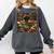 Melanin Afro Women Educated Reading Book History Girls Comfort Colors Sweatshirt Pepper