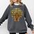 Melanin Afro Women Girl Book Librarian History African Comfort Colors Sweatshirt Pepper