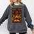 Melanin Girl Locs Book Lover Librarian Teacher Student Comfort Colors Sweatshirt Pepper