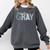 Morally Gray Shirt Cute Romance Novel Reader Smut Book Premium Comfort Colors Sweatshirt Pepper