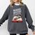Murder Mystery And a Cup Of Tea Book Humor Comfort Colors Sweatshirt Pepper