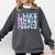 I Like Music More Than People Introvert Musician Retro Comfort Colors Sweatshirt Pepper