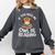 If You Need Me Owl Be Reading Cute Owl Book Comfort Colors Sweatshirt Pepper