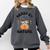 Nerdy By Nature Chibi Cute Book Lover Comfort Colors Sweatshirt Pepper
