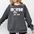 New Nurse Est 2018 Nursing School Graduation Comfort Colors Sweatshirt Pepper