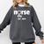 New Nurse Est 2019 Nursing School Graduation Comfort Colors Sweatshirt Pepper