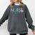 New Nurse Est 2019 TShirt School Graduation Nursing Comfort Colors Sweatshirt Pepper