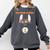 No Prob Llama Birthday Graduation Women Kids Girls Comfort Colors Sweatshirt Pepper