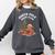 North Pole Book Club Gingerbread Christmas Reading Comfort Colors Sweatshirt Pepper