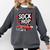 Nostalgia 1950s Sock Hop Dance Comfort Colors Sweatshirt Pepper