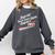 Nostalgia 90s Duck Goose Premium Tri-Blend Comfort Colors Sweatshirt Pepper