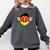 Nostalgia Chest Flag GDR Comfort Colors Sweatshirt Pepper