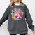 Nostalgia Love Tees -Adults Small Casual Festive Classic Fit T-Shirt Round Neck Straight Fit Collarless Short Sleeve Solid Lightweight Comfort Colors Sweatshirt Pepper