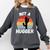 Not A Hugger Cactus Introvert Antisocial Comfort Colors Sweatshirt Pepper