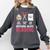 Nothing Beats Reading Rock Paper Scissors Book Lover Library Comfort Colors Sweatshirt Pepper