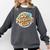 Do Nothing Club Lazy Introvert Gen Y Millennials Comfort Colors Sweatshirt Pepper