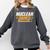 Nuclear Engineer In Progress Engineer Graduation Comfort Colors Sweatshirt Pepper