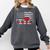 Nurse 2018 American Flag Tee Nursing School Graduation Comfort Colors Sweatshirt Pepper