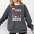 Nurse Earned It 2025 Nurse Graduation RN LPN Class Of 2025 Comfort Colors Sweatshirt Pepper