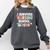 Nurse I Survived Nursing School Class Of 2025 Graduation Comfort Colors Sweatshirt Pepper