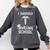 Nursing School Graduation Shirt I Survived RN Gift Comfort Colors Sweatshirt Pepper