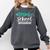 Nursing School Survivor RN Grad Nurse Graduation Student Comfort Colors Sweatshirt Pepper