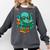 Octopus Reading Book Reading Bookworm Reader Comfort Colors Sweatshirt Pepper