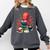 Octopus Reading Books Tea Coffee Comfort Colors Sweatshirt Pepper