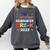 I Officially Graduated Pre-k Graduation Pre k Class 2023 Kid Comfort Colors Sweatshirt Pepper