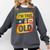 Im This Old Retro 80s 90s VHS Cassette Floppy Disk Nostalgia Comfort Colors Sweatshirt Pepper