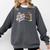 The Original Handheld Device Book Fair Book Lover Comfort Colors Sweatshirt Pepper