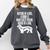 Outside Of A Dog A Book Is Man's Best Friend Apparel Comfort Colors Sweatshirt Pepper