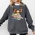 Papillon Books Reading Dog Breed Graphic For Men Women Kids Comfort Colors Sweatshirt Pepper