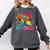 Peace Out 5th Grade Tie Dye Graduation Last Day Of School Comfort Colors Sweatshirt Pepper
