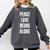 Peace Love And Being Alone Sarcastic Humor Introvert Comfort Colors Sweatshirt Pepper