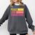 Peace Love Engineering Engineer School Graduation Retro Comfort Colors Sweatshirt Pepper
