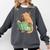 Pet Capybara Is Reading Library Capy Word Book Day Teacher Men Women Kids Comfort Colors Sweatshirt Pepper