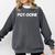 PGY Done Medical Training Residency Graduation Comfort Colors Sweatshirt Pepper