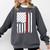 PhD Survivor Graduation American Flag Shirt Degree Tee Women Kids Men Comfort Colors Sweatshirt Pepper