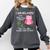 Pink I Graduated From Elementary Graduation Comfort Colors Sweatshirt Pepper