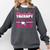 Pink Respiratory Therapist Class Of 2018 Graduation T Shirt Comfort Colors Sweatshirt Pepper