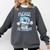 Please Be Patient With Me I'm From The 1900s Cassette Retro Comfort Colors Sweatshirt Pepper