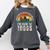 Please Be Patient With Me I'm From The 1900s Father's Day Comfort Colors Sweatshirt Pepper