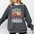 Please Be Patient With Me I'm From The 1900s Grandma Grandpa Comfort Colors Sweatshirt Pepper