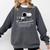 Please Be Patient With Me I'm From The 1900s Oxen And Wagon Comfort Colors Sweatshirt Pepper