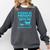 Please Be Patient With Me I'm From The 1900s Pixel Wagon Comfort Colors Sweatshirt Pepper