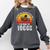 Please Be Patient With Me I'm From The 1900s Premium Comfort Colors Sweatshirt Pepper
