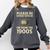Please Be Patient With Me I'm From The 1900s Television Set Premium Comfort Colors Sweatshirt Pepper