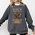 Please Be Patient With Mee I'm From The 1900s Minimalist Premium Comfort Colors Sweatshirt Pepper